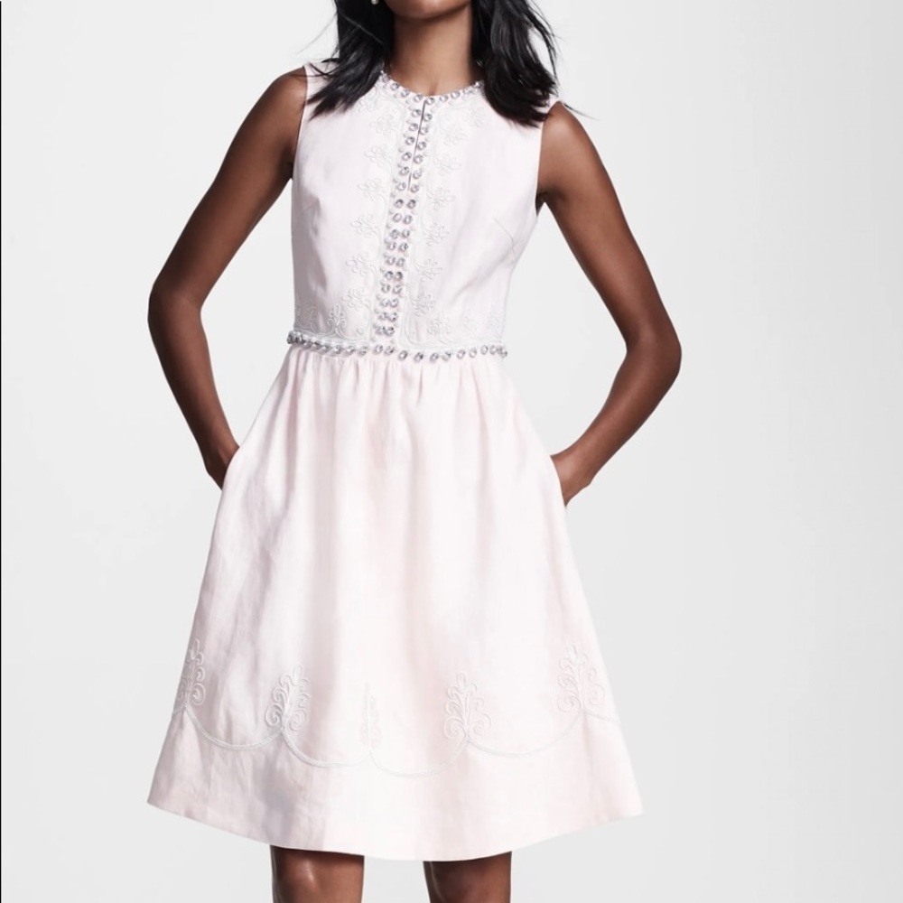Brooks Brothers pink dress. Size 10
